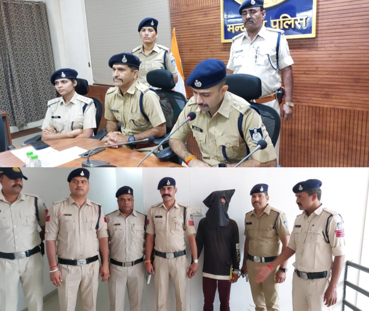 महिला का बेल्ट से गला घोट की हत्या, आरोपी कुलदीप को मृतिका पर था सन्देह पिता को शराब पीलाकर मारने का, मंदसौर पुलिस ने 24 घण्टे में किया पर्दाफाश, आरोपी को किया गिरफ्तार