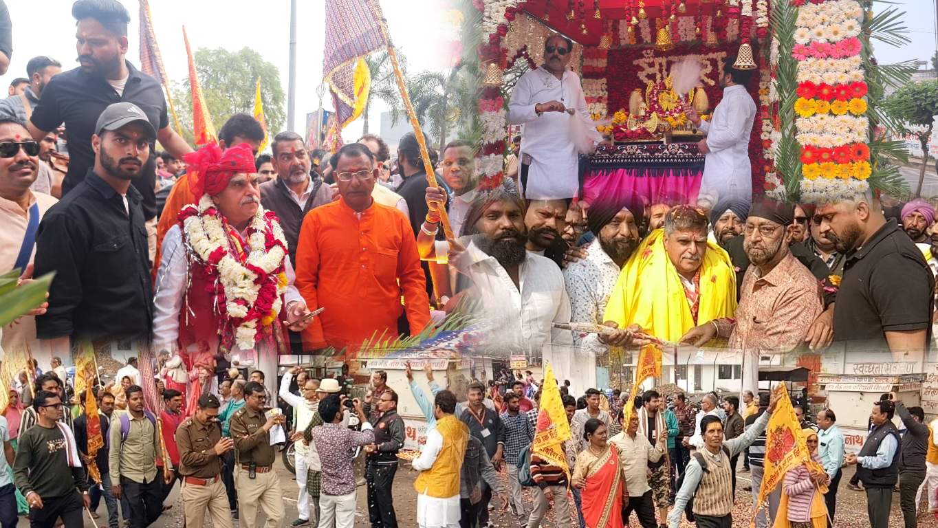 श्री सांवरिया सेठ की जय बोलता नीमच से रवाना हुआ भक्तों का जत्था, समाजसेवी अरुल अशोक गंगानगर के सानिध्य में उमड़ा हजारों भक्तों का सैलाब