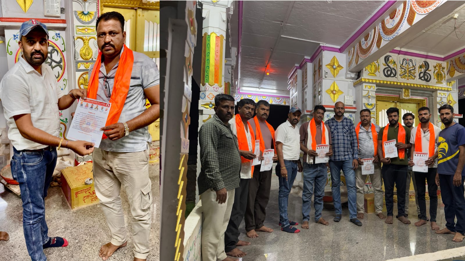 श्री राष्ट्रीय राजपूत करणी सेना जिला नीमच जावद तहसील में हुई नवीन नियुक्तियां