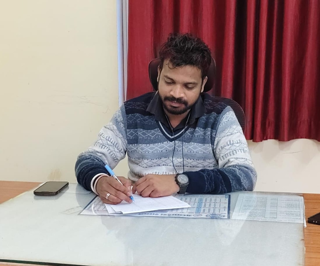 राकेश चौहान बने सरवानिया महाराज के सीएमओ, किया पदभार ग्रहण 