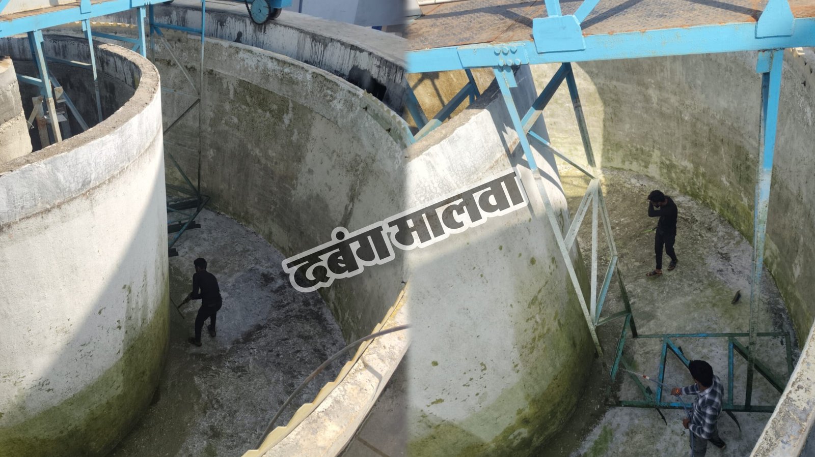 सरवानियां में पानी पर सतर्कता, वाटर ट्रीटमेंट प्लांट, दोनों पानी की टंकियों की सफाई करवाई, वाटर सप्लाई लाइनों में लिकेज मिलने पर कर रहे हैं ठीक